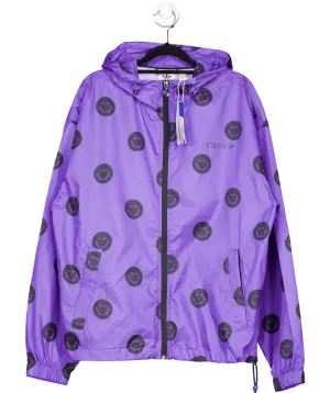 adidas Purple Originals Rain Jacket UK S