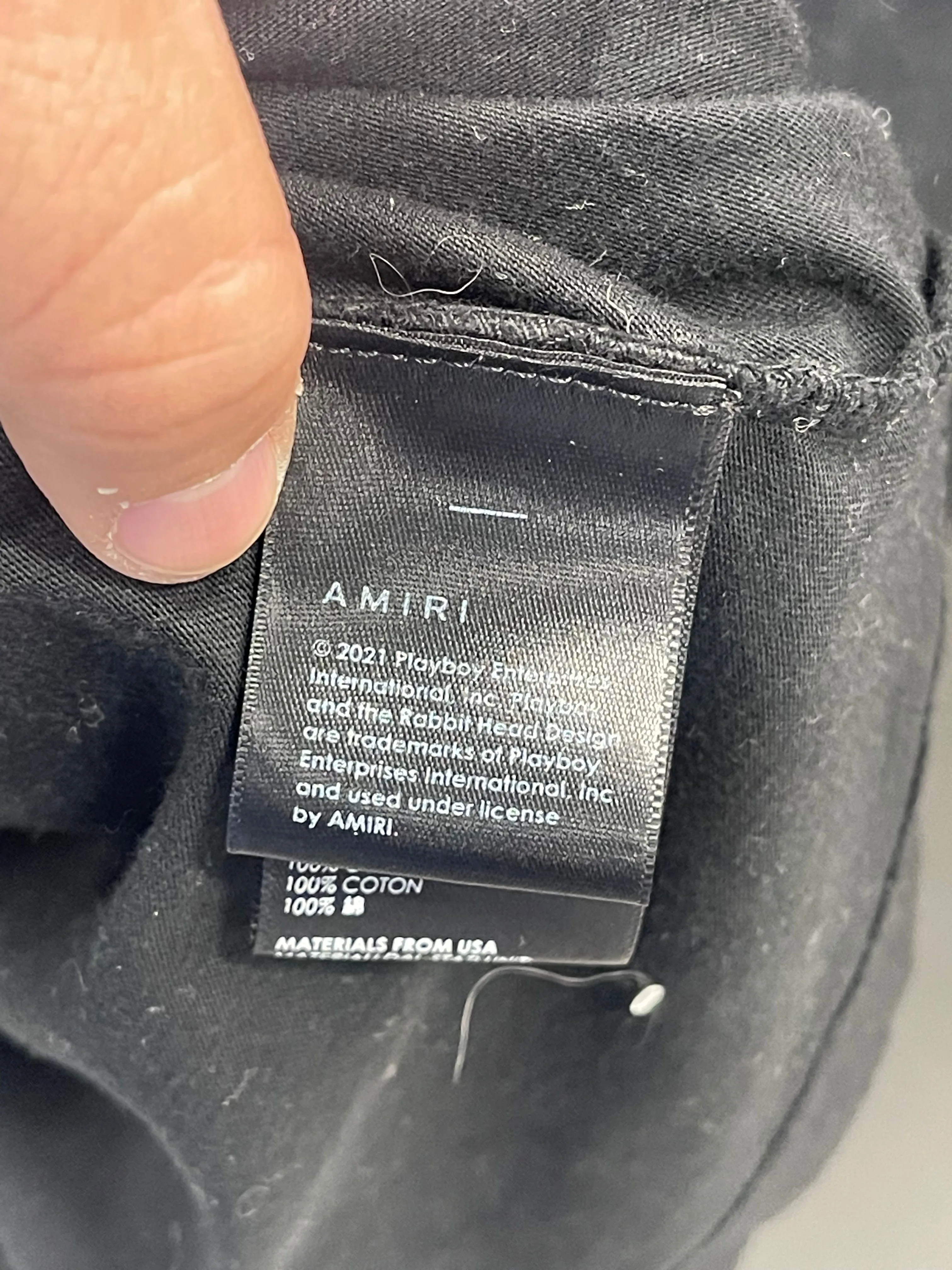 AMIRI Tee Size Medium 8129