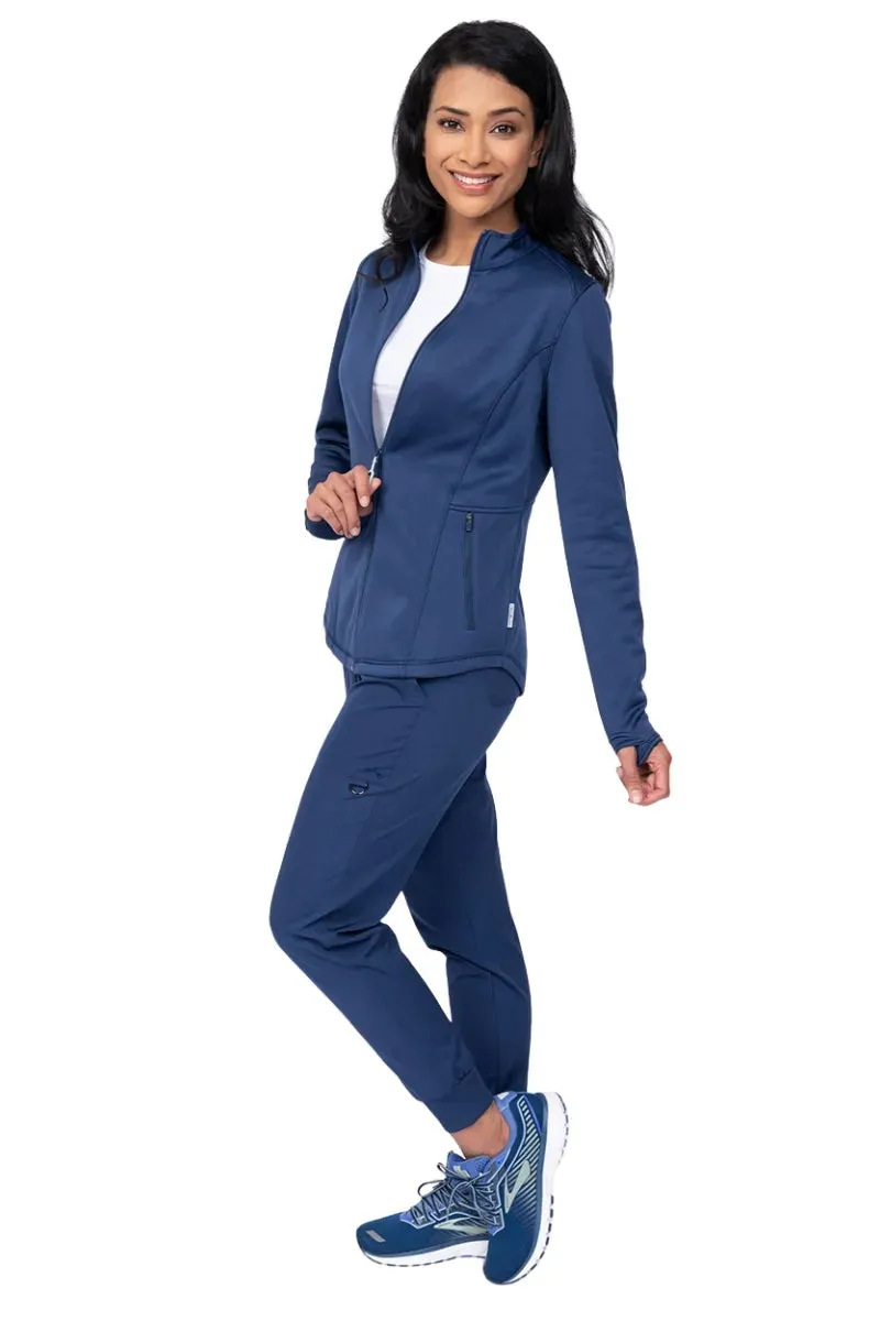 Ava Therese Women's Bonded Fleece Jacket | Navy