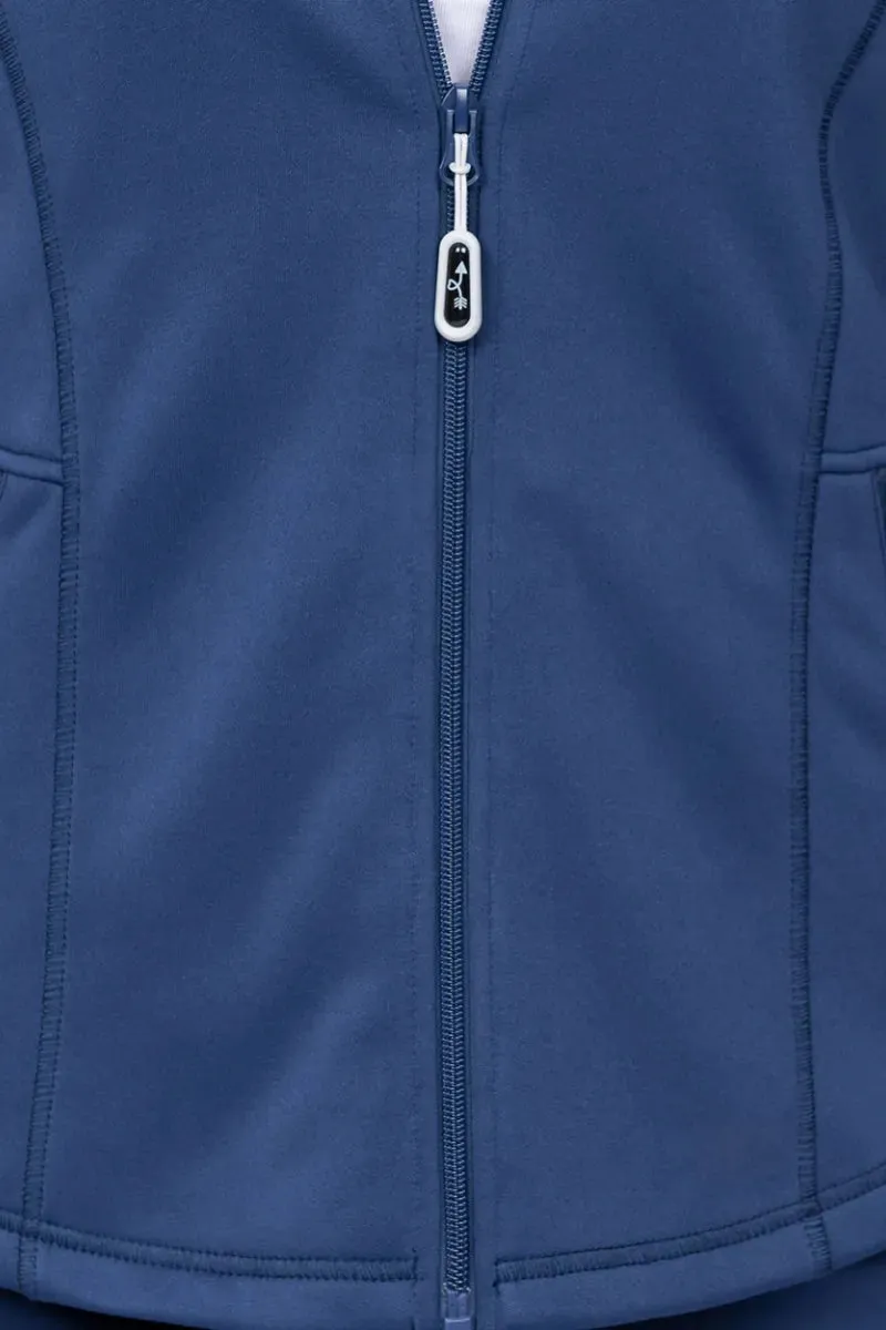 Ava Therese Women's Bonded Fleece Jacket | Navy