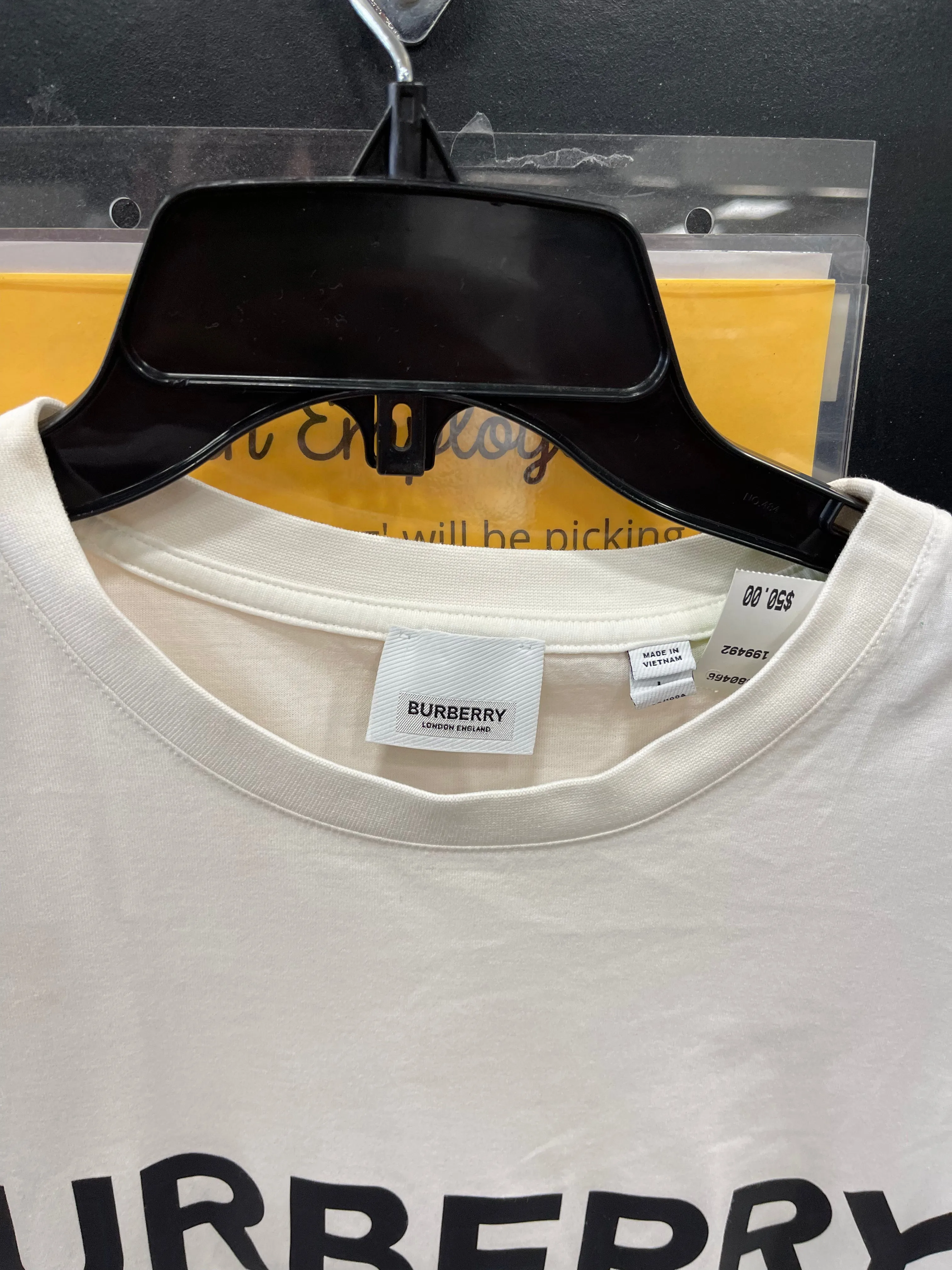 Burberry  Tee Size Large