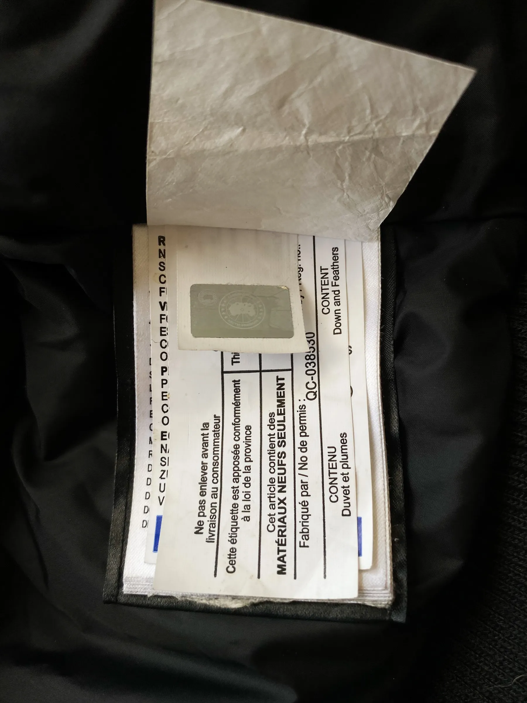 Canada Goose Black Chilliwack Men's Jacket