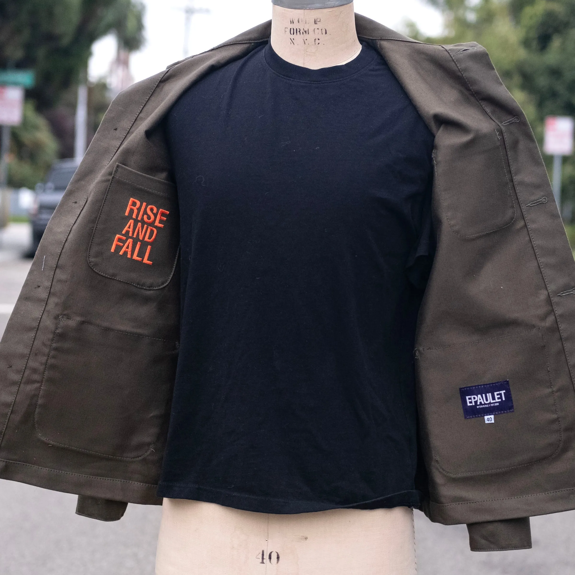 Doyle Jacket 11oz Japanese Cotton Jungle Cloth