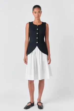 English Factory - Linen Waistcoat