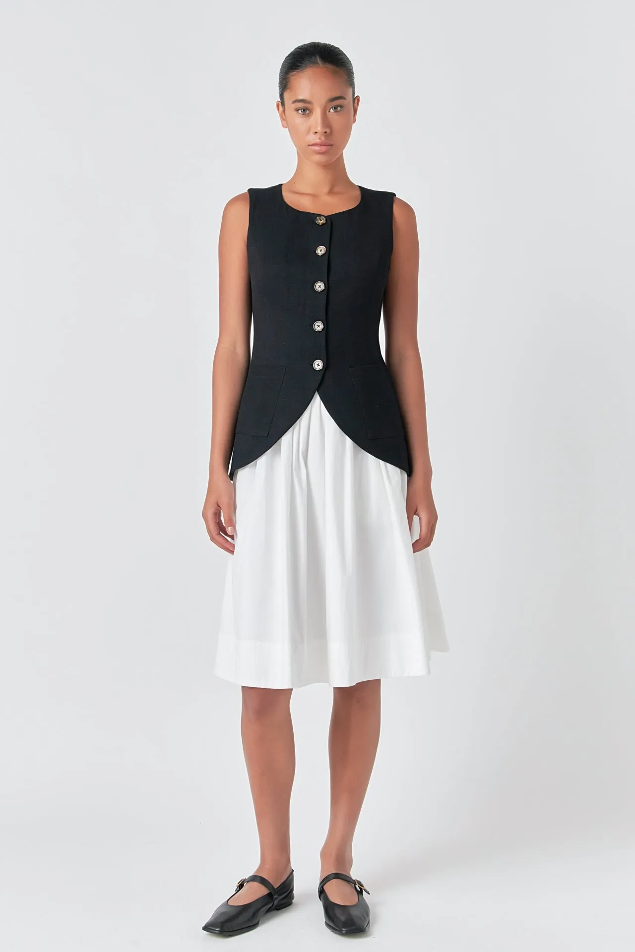 English Factory - Linen Waistcoat