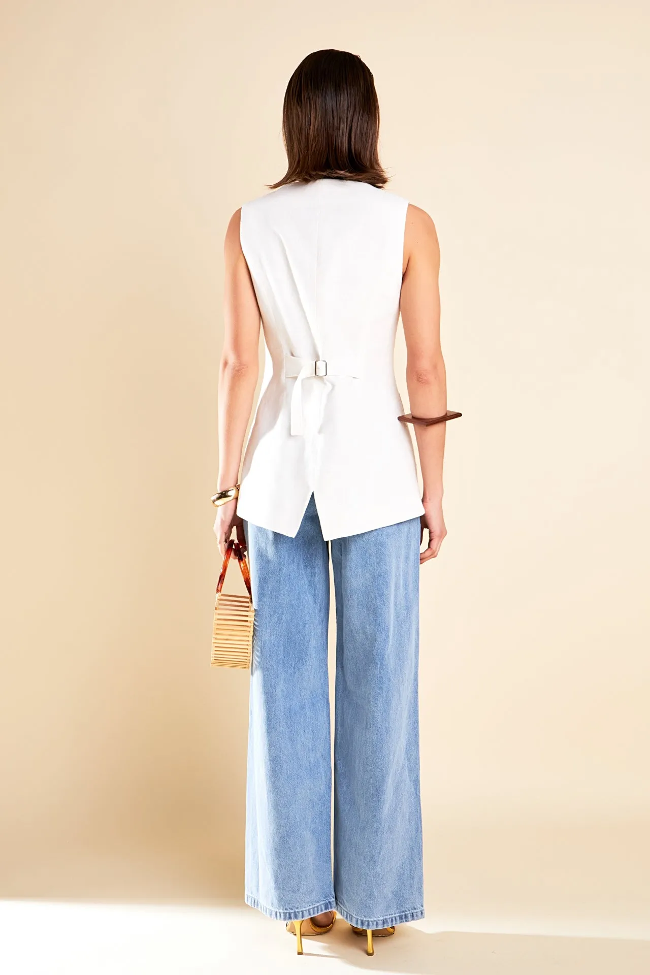 English Factory - Linen Waistcoat