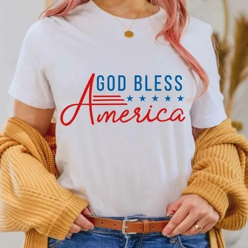 Fourth of July Shirt Graphic Tee