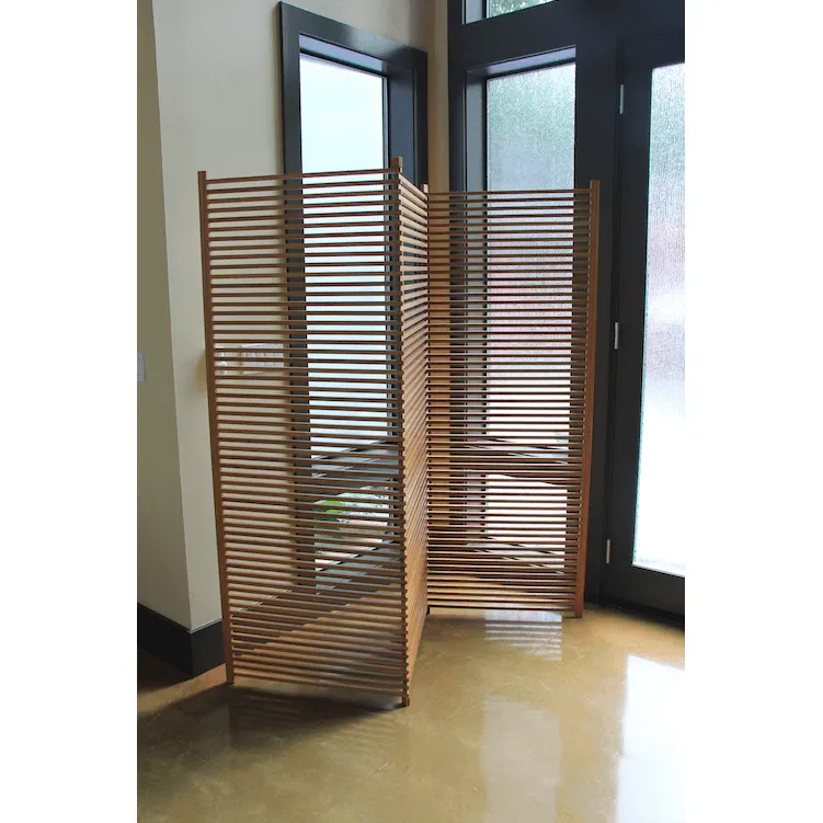 Greenington Modern Bamboo Lilac Screen - Room Separator