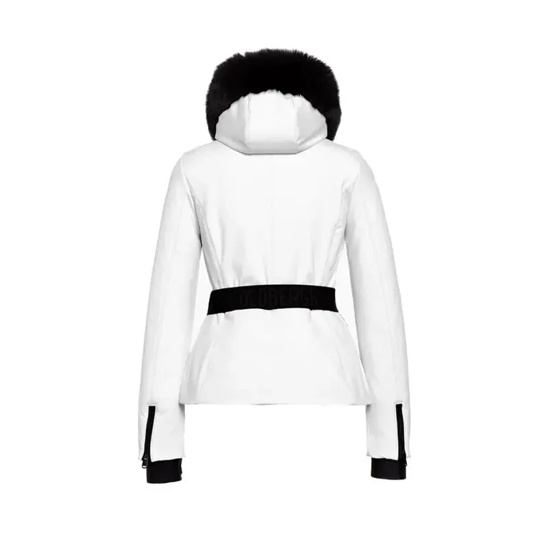 HIDA Faux Border Jacket - White