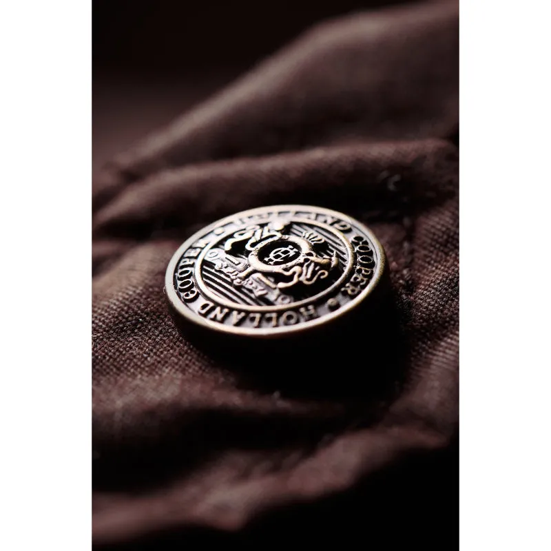 Holland Cooper Durham Wax Ladies Jacket - Chocolate