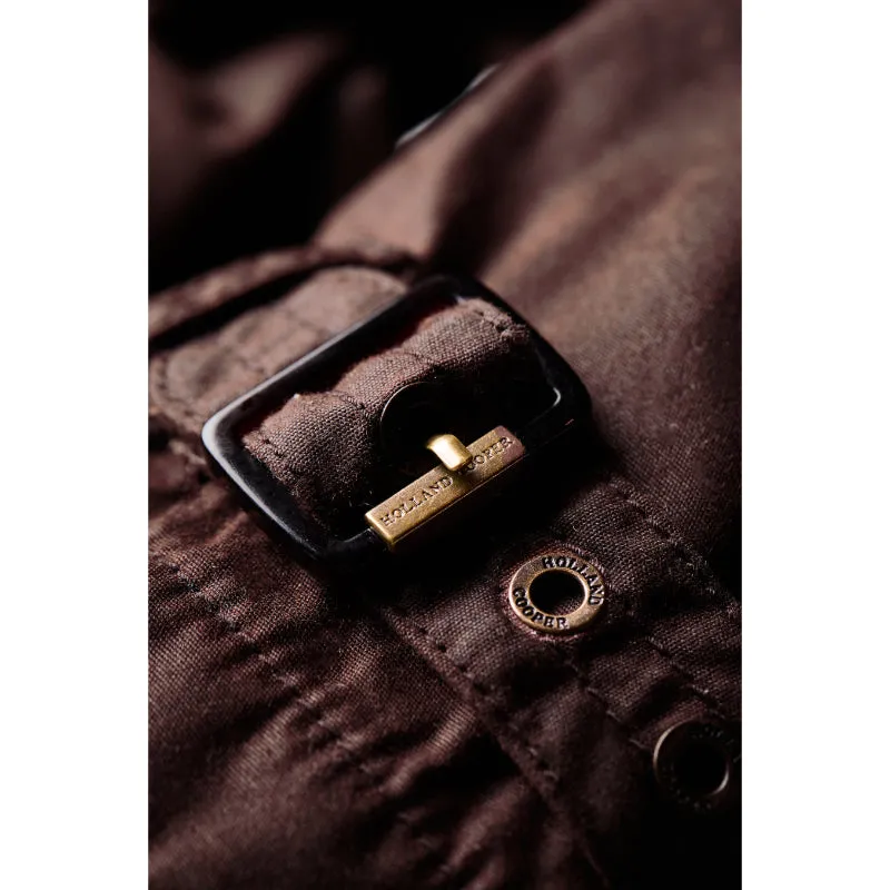 Holland Cooper Durham Wax Ladies Jacket - Chocolate