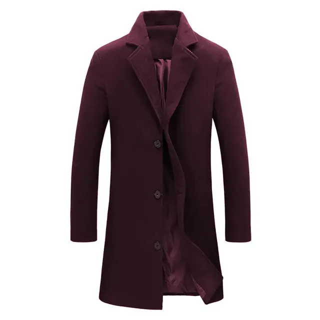 Jacket Casual Overcoat Plus Size 5 Colors