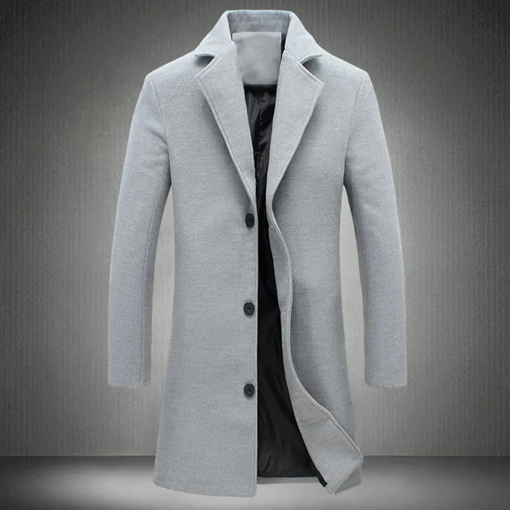 Jacket Casual Overcoat Plus Size 5 Colors