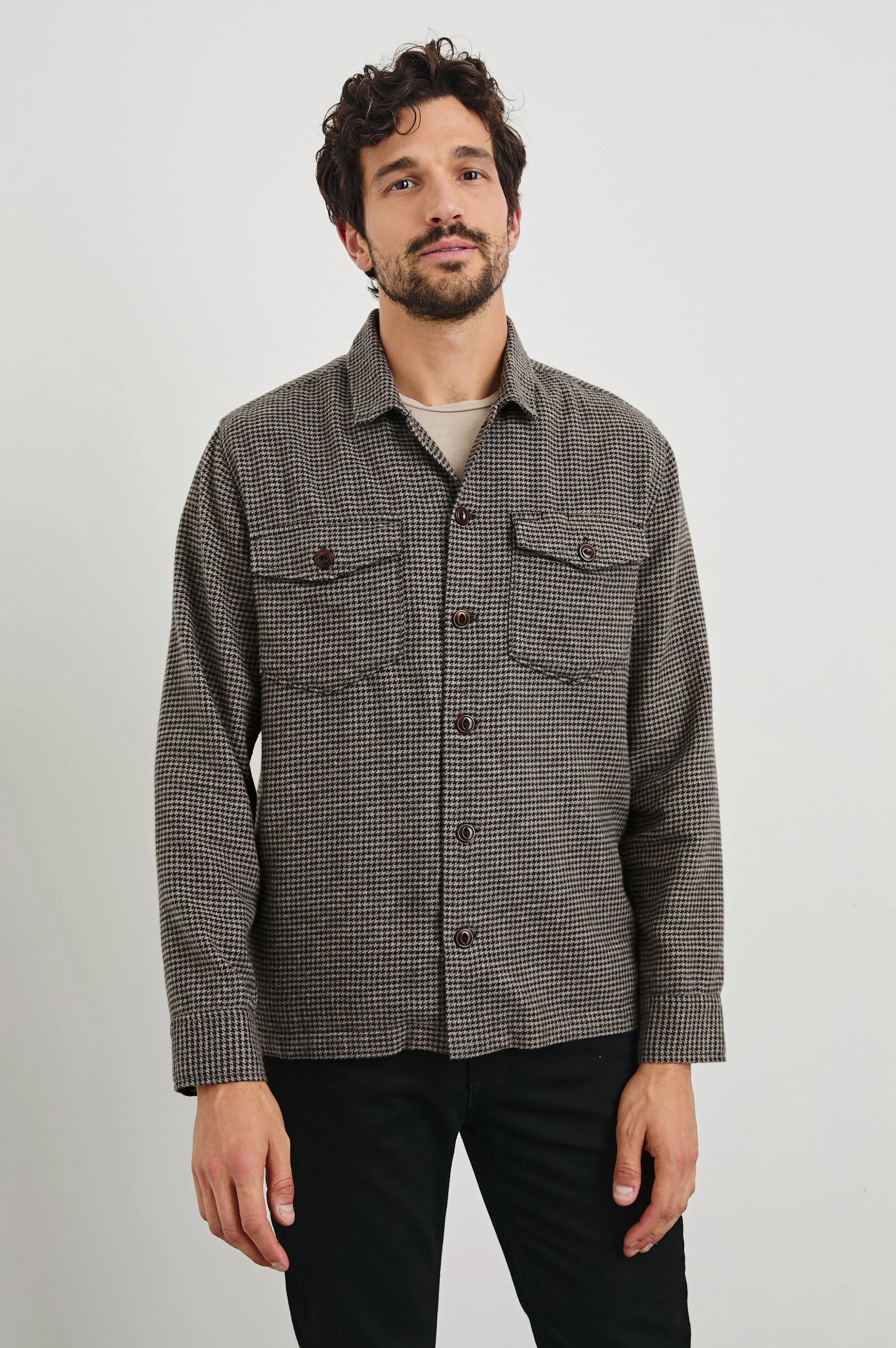 KEROUAC SHIRT JACKET - MIRE