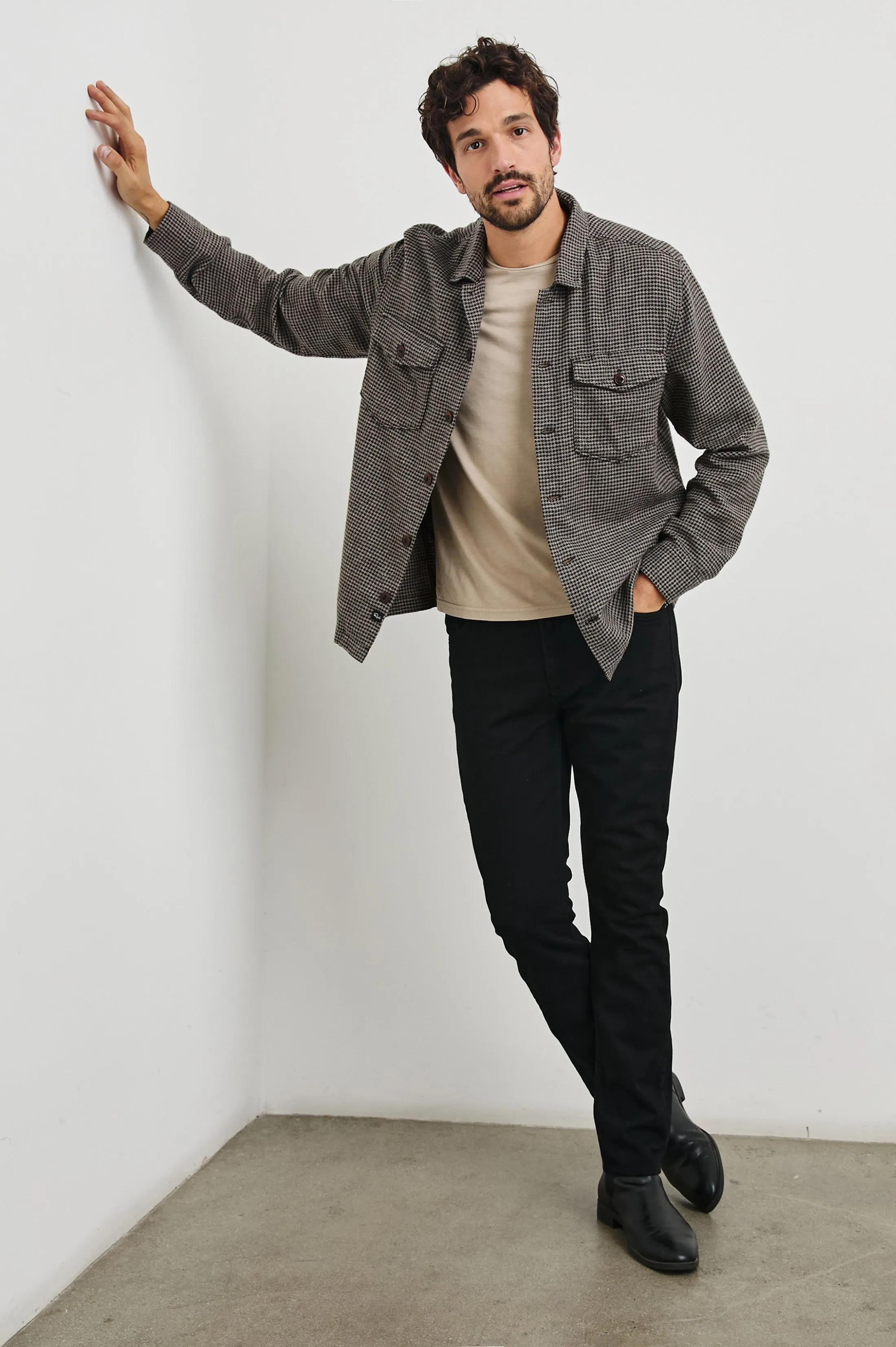 KEROUAC SHIRT JACKET - MIRE