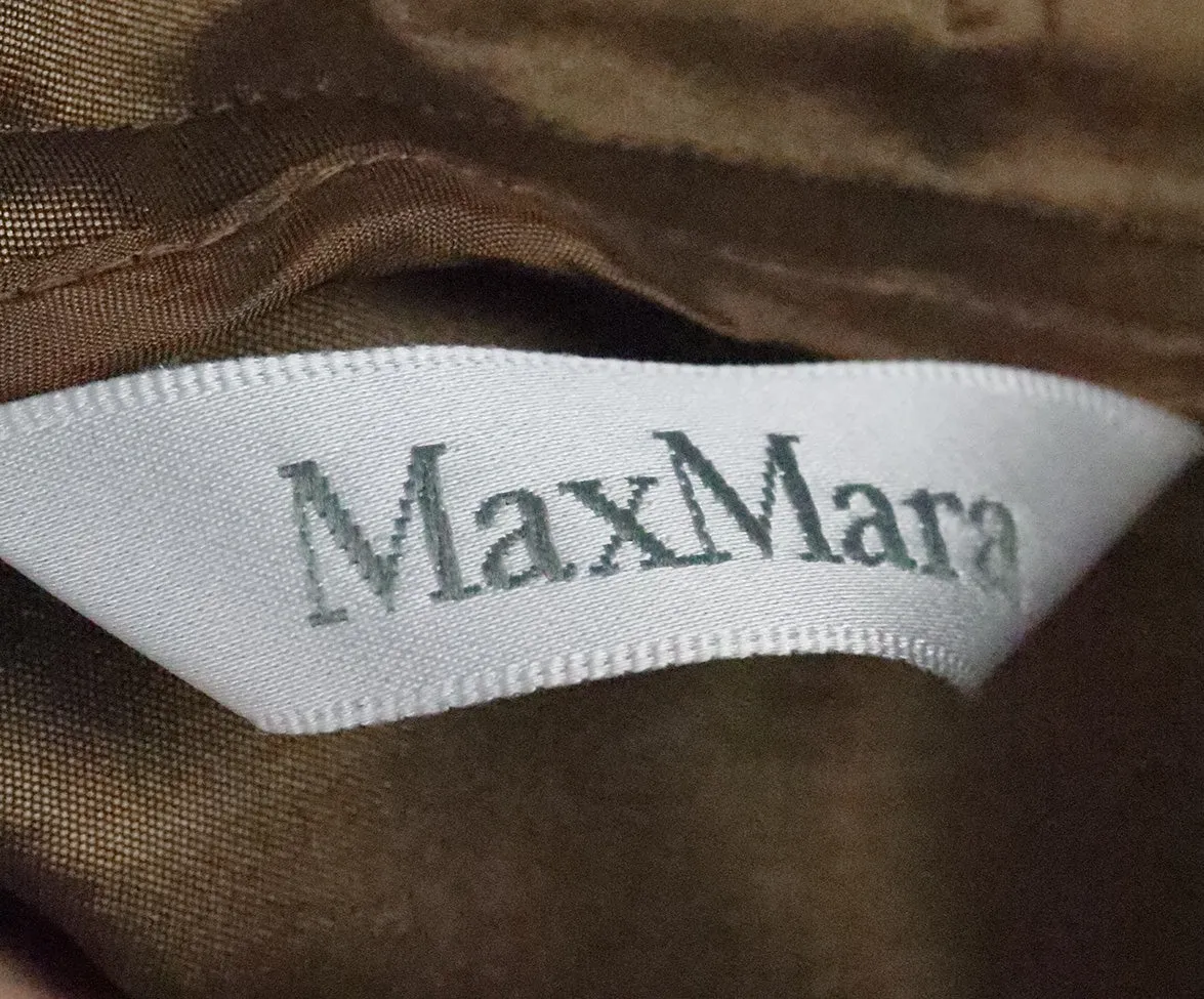 Max Mara Brown Trenchcoat sz 6