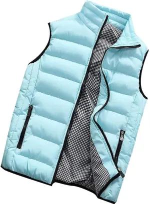 Mens Jackets Men Autumn Winter Coat Padded Cotton Vest Warm Hooded Thick Vest Tops Jacket Jackets