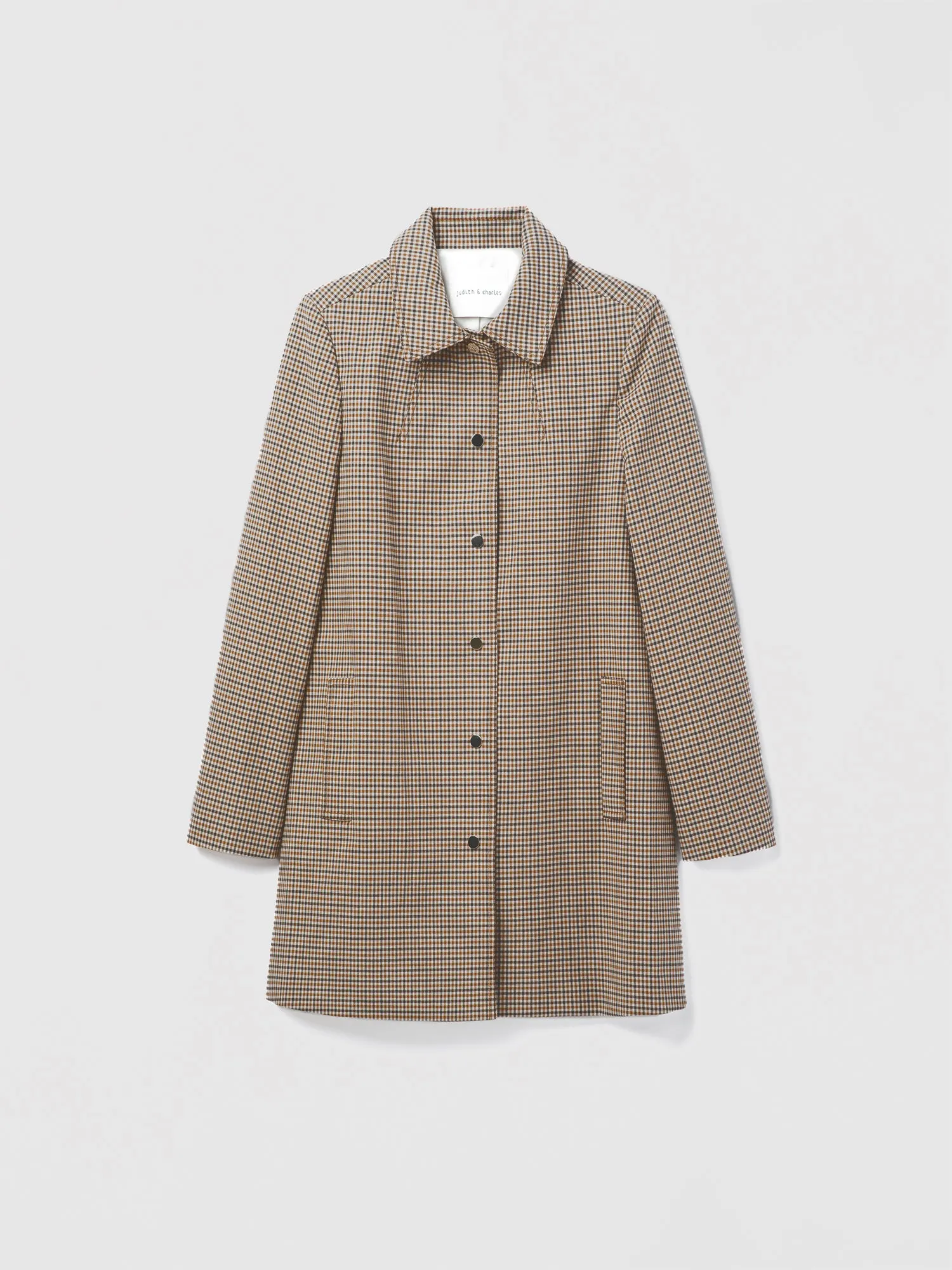 Mini check coat