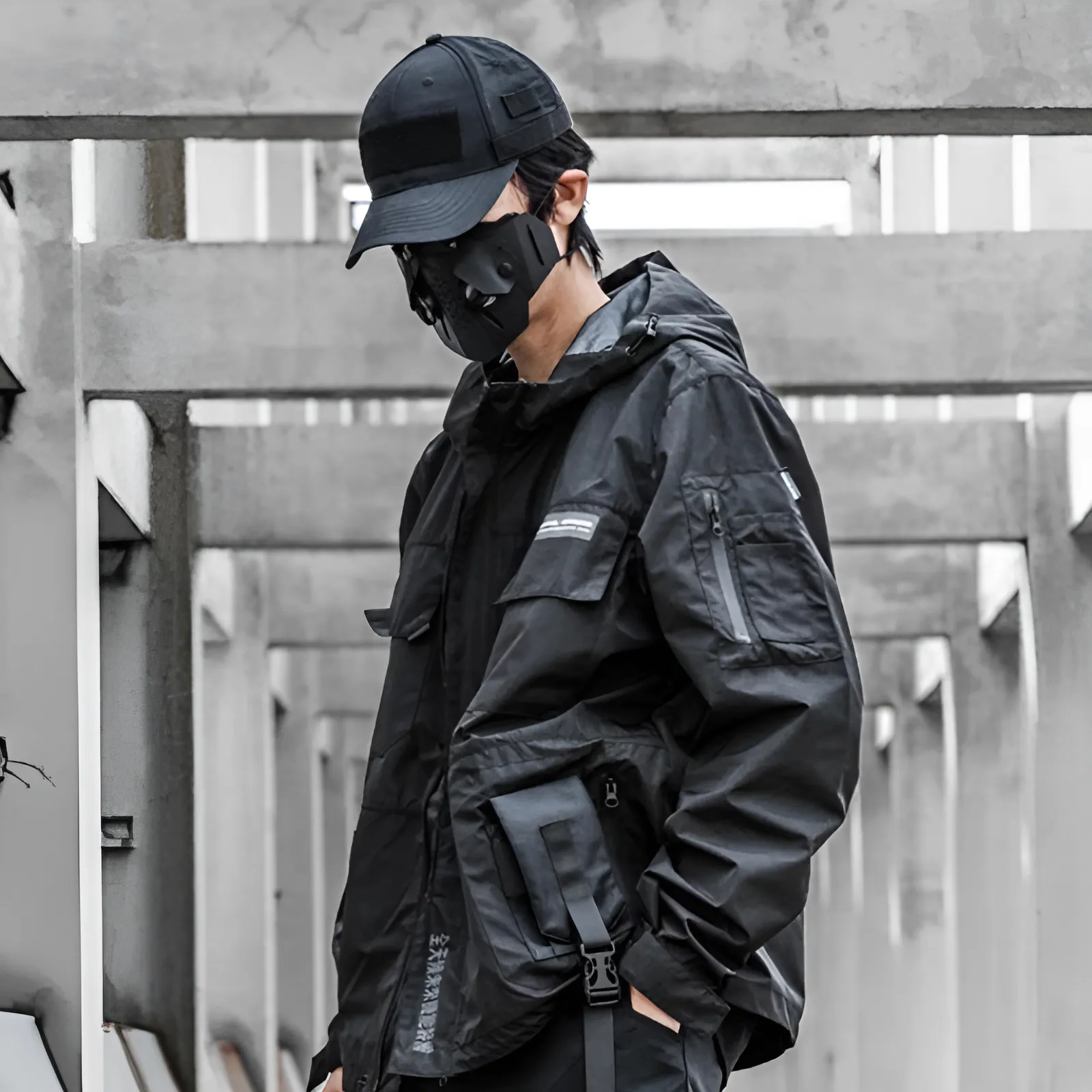 Multi Pocket Anorak Jacket
