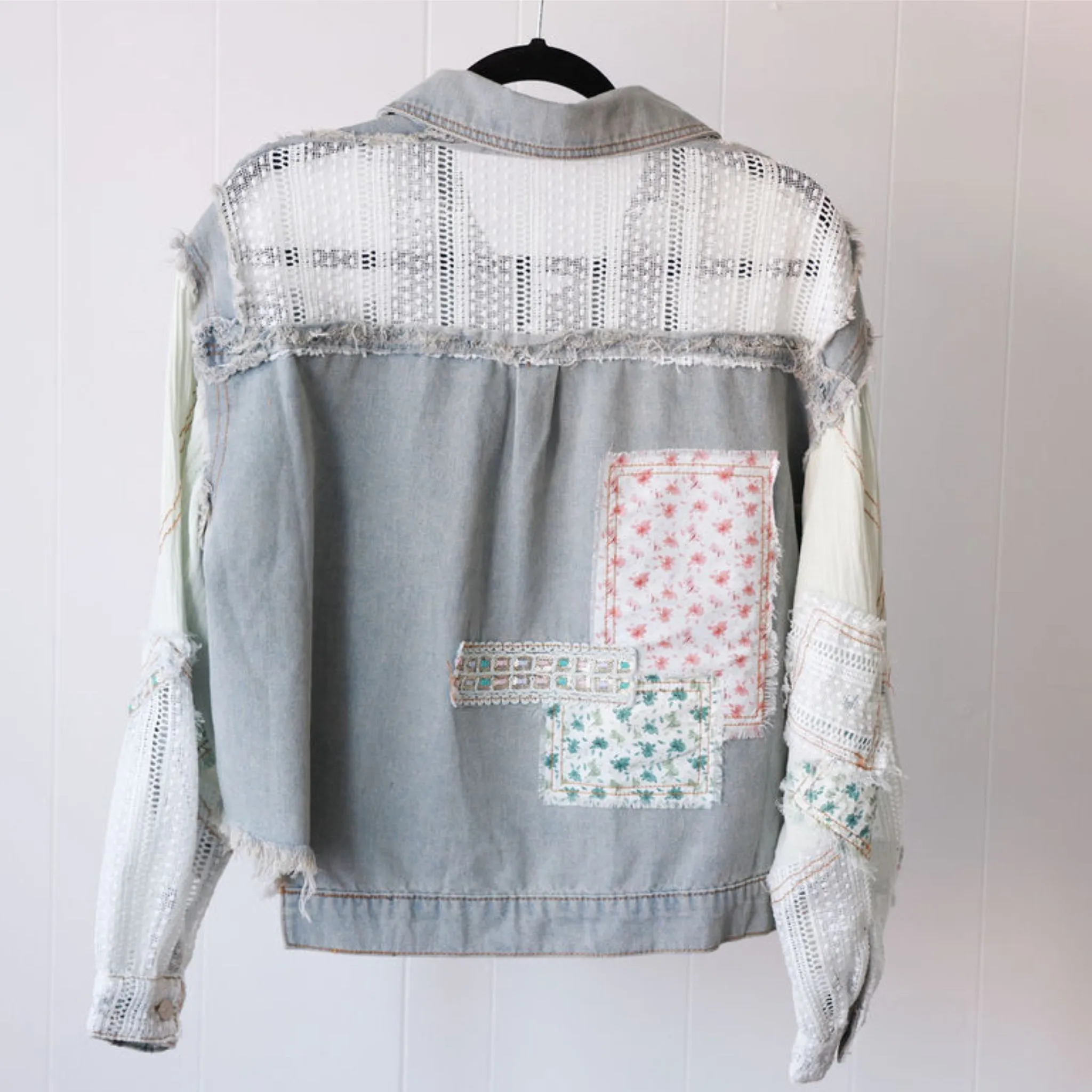 Patchwork Poet Denim Jacket