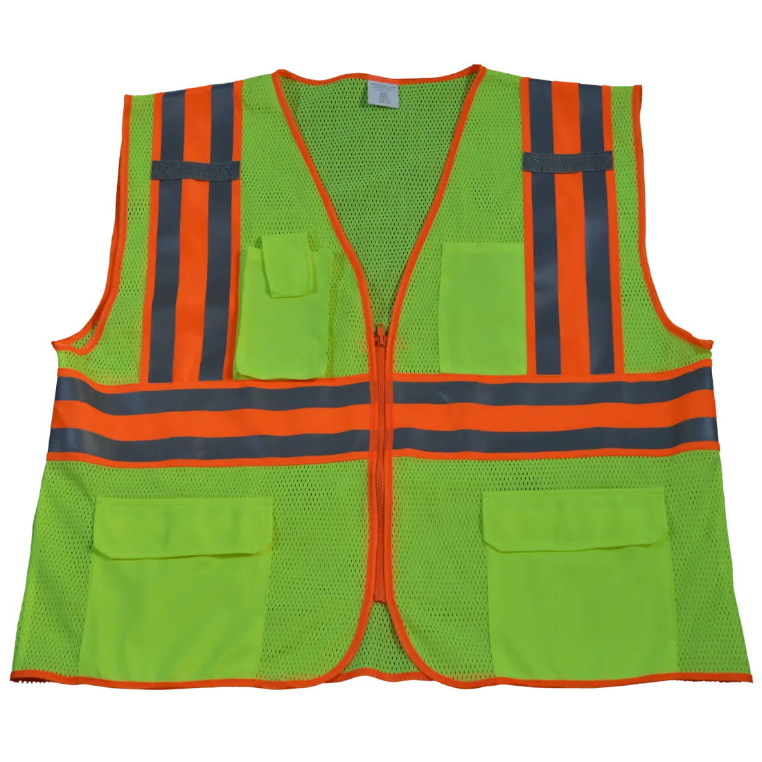 Petra Roc ANSI Class 2 Deluxe Two Tone DOT Safety Vest
