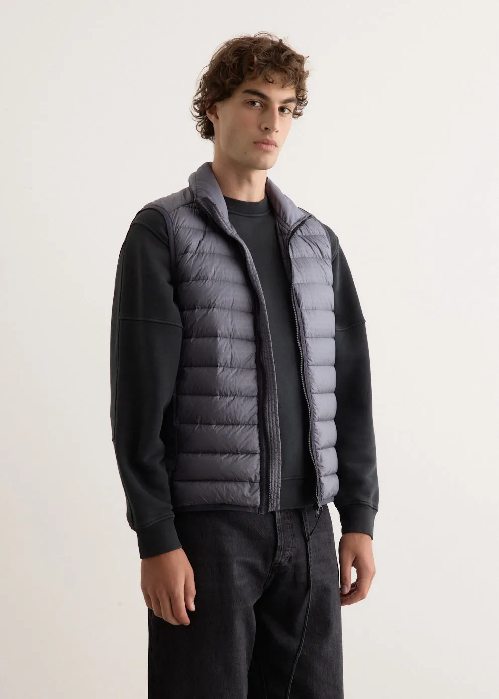 Recycled Nylon Down Vest