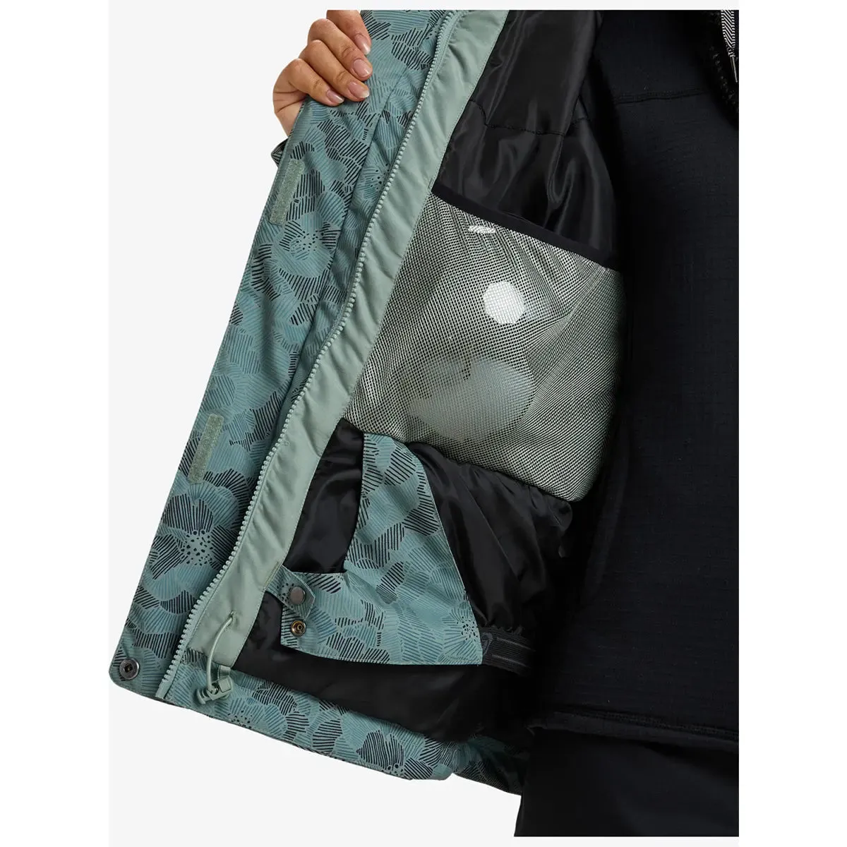 Roxy Jetty Snow Jacket - Lily Pad