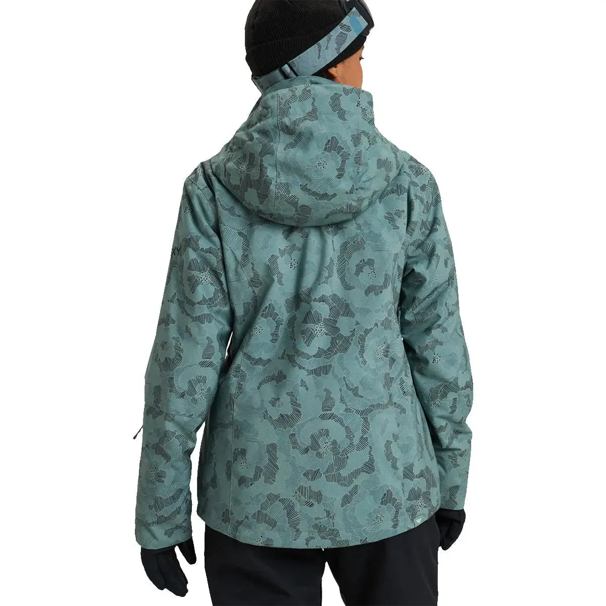 Roxy Jetty Snow Jacket - Lily Pad