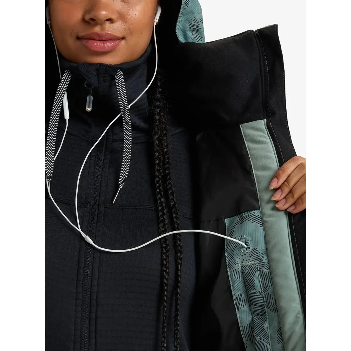 Roxy Jetty Snow Jacket - Lily Pad