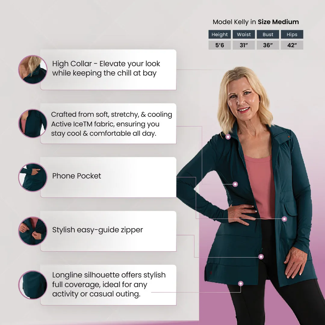 Sedona Extra Long Jacket - Cocoa