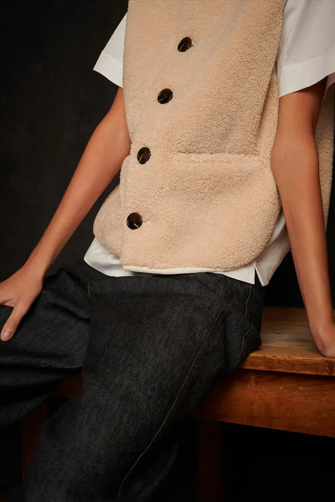 SOEUR Fusil Ecru Vest