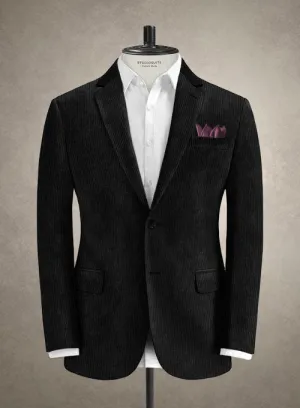 Solbiati Black Corduroy Jacket