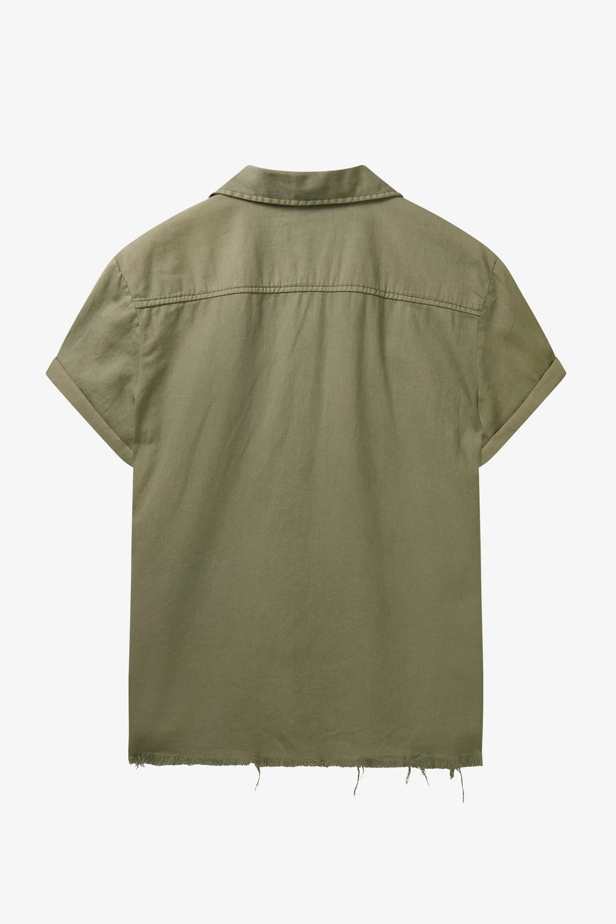 S/S Military Shirt | Military Green