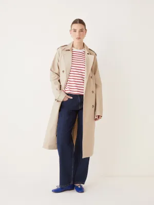 The Kapok Trench Coat in Feather Grey