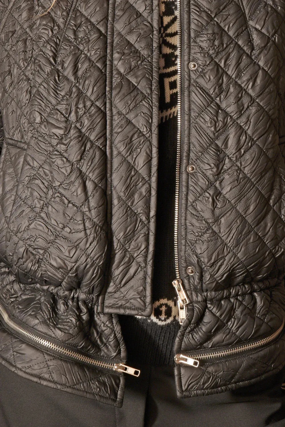 Zip It Off Jacket - Black